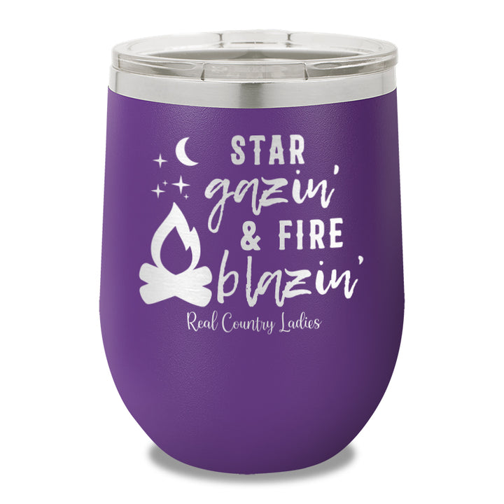 Star Gazin And Fire Blazin Stemless Wine Cup