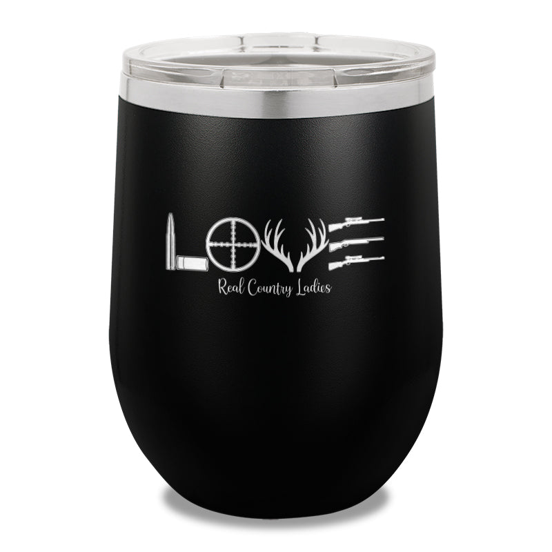 Hunting Love 12oz Stemless Wine Cup