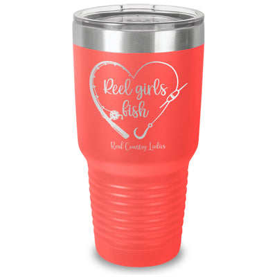 Reel Girls Fish Laser Etched Tumbler