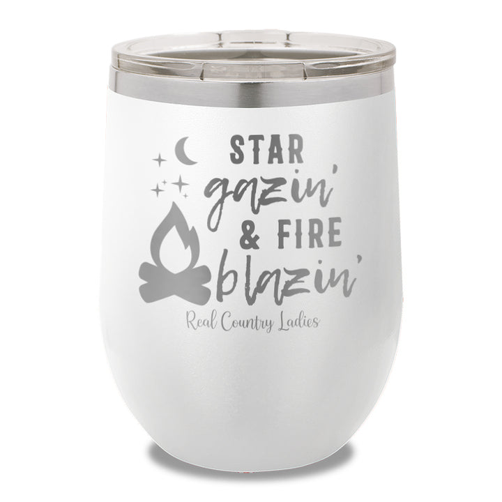 Star Gazin And Fire Blazin Stemless Wine Cup