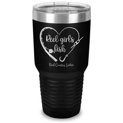 Reel Girls Fish Laser Etched Tumbler