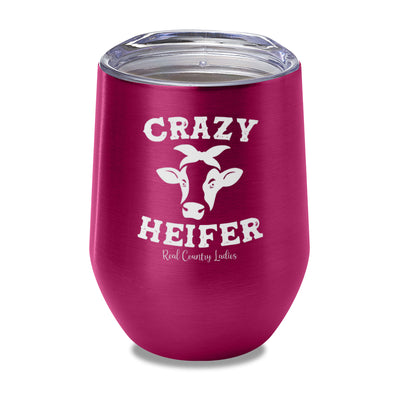 Crazy Heifer Laser Etched Tumbler