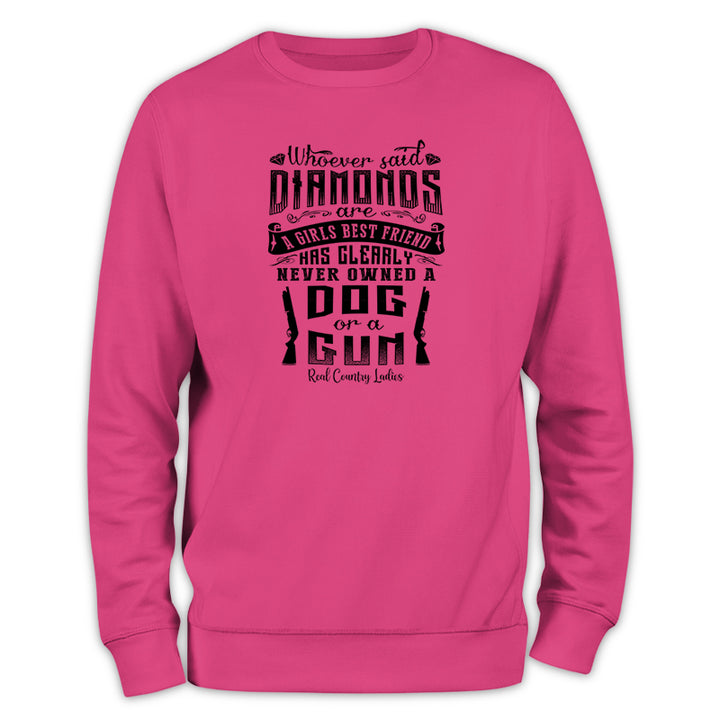 A Girls Best Friend Crewneck Sweatshirt