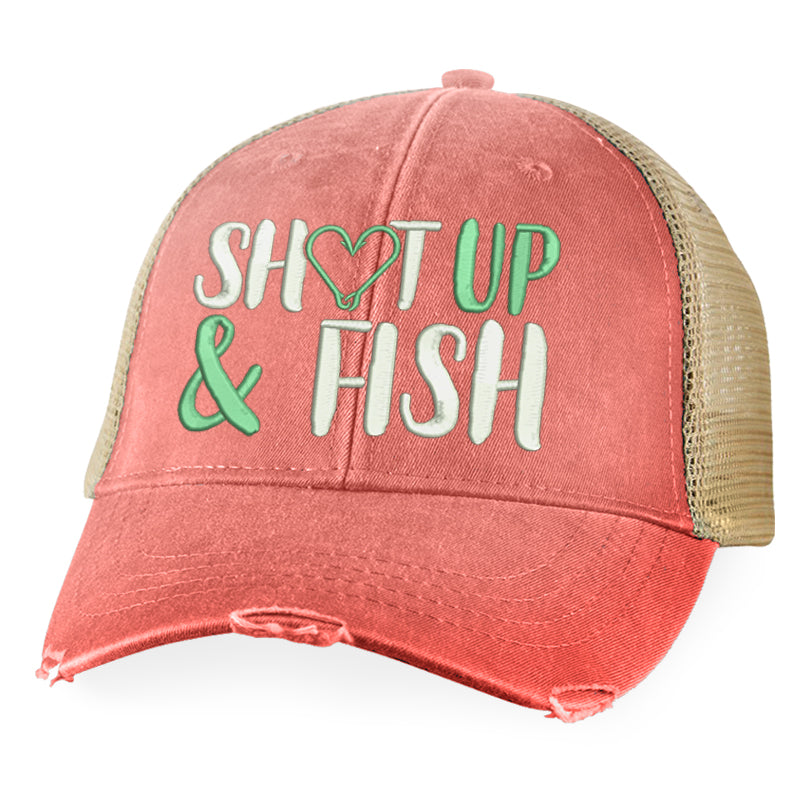 Shut Up And Fish Hat