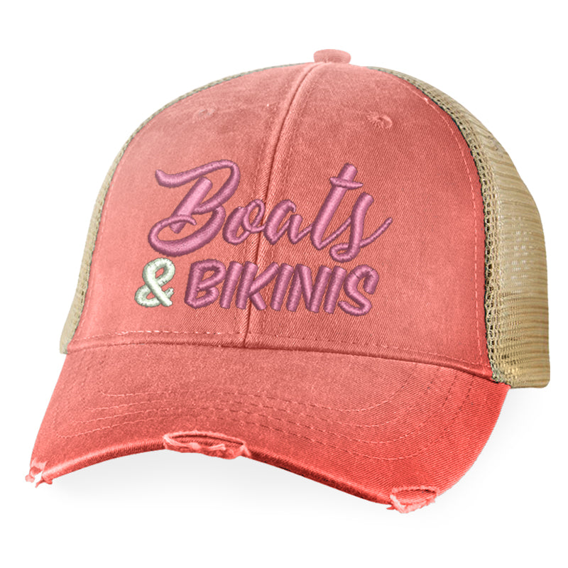 Boats And Bikinis Hat