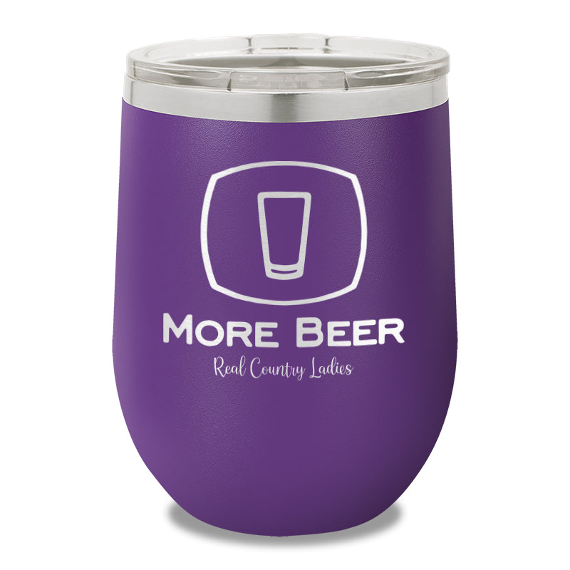 More Beer 12oz Stemless Wine Cup