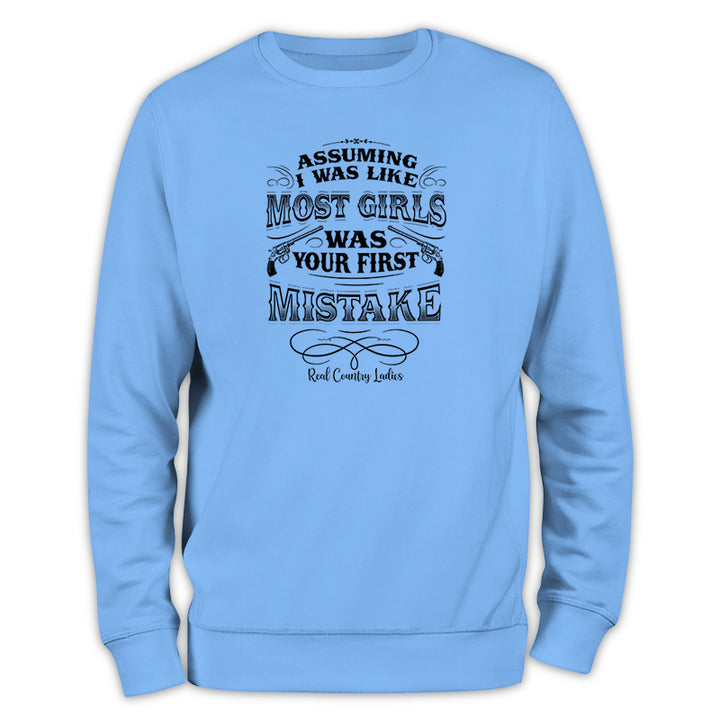 Your First Mistake Crewneck Sweatshirt