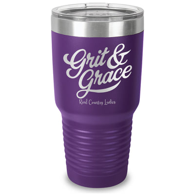 Grit And Grace Laser Etched Tumbler