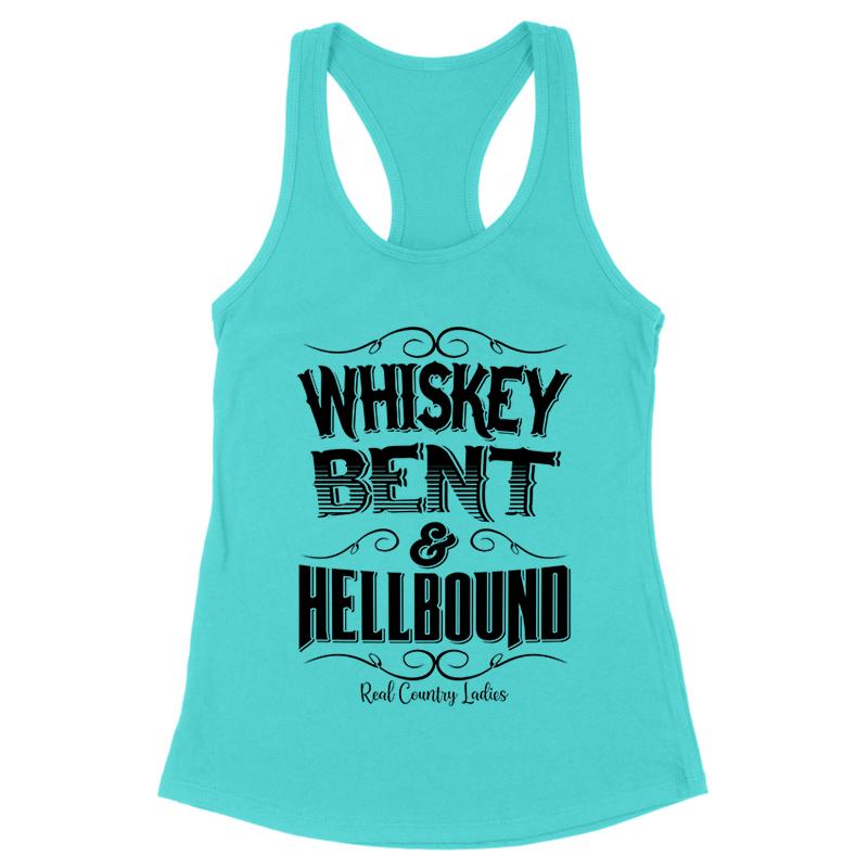 Whiskey Bent And Hellbound Black Print Front Apparel