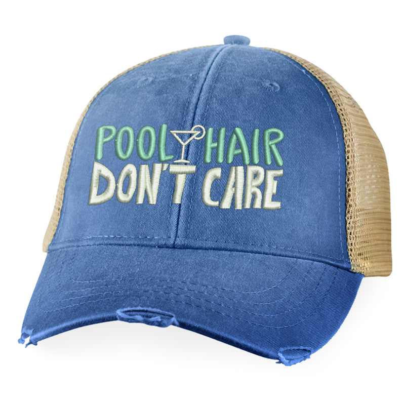 Pool Hair Don't Care Hat