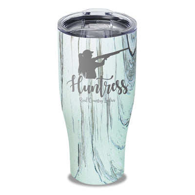 Huntress Shotgun Laser Etched Tumbler