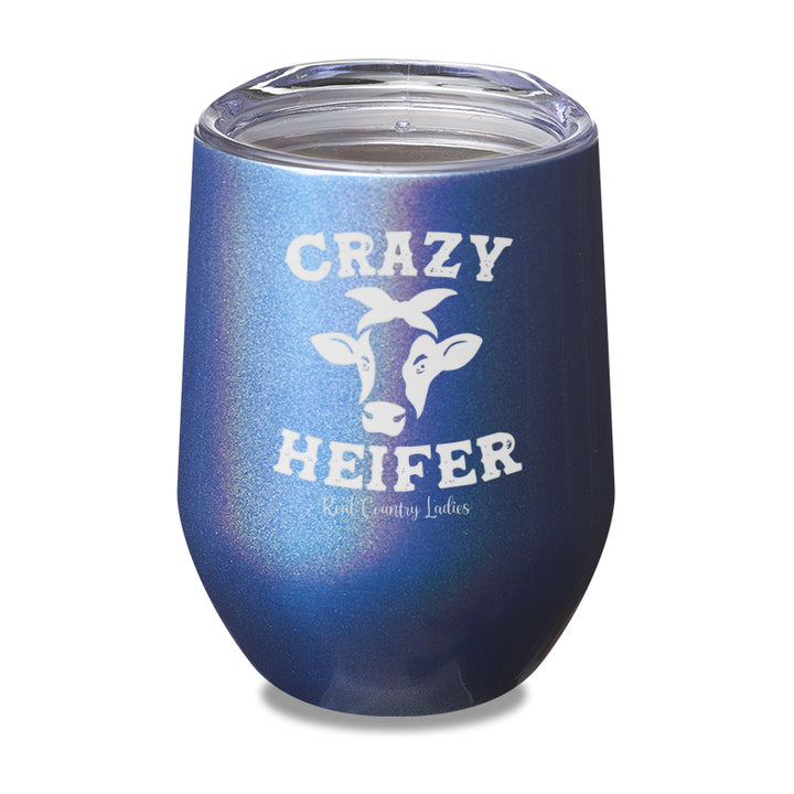 Crazy Heifer Laser Etched Tumbler