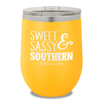 Sweet Sassy Southern 12oz Stemless Wine Cup