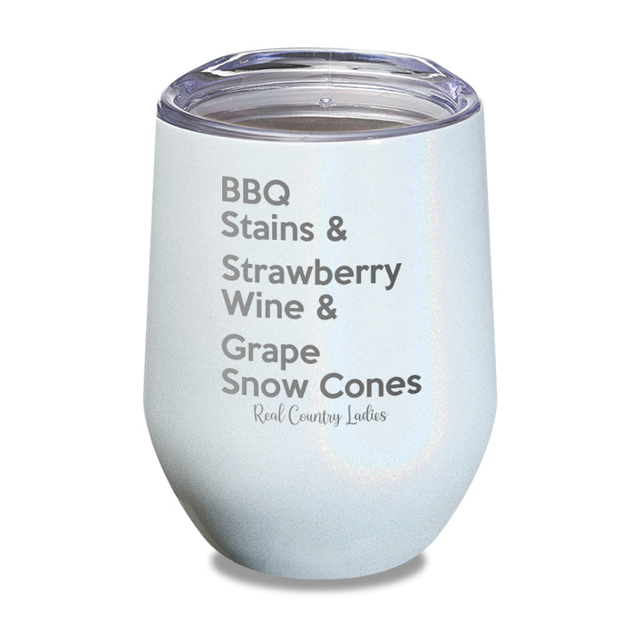 BBQ Stains Laser Etched Tumbler