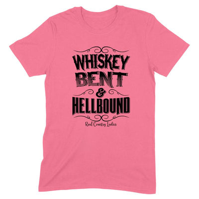Whiskey Bent And Hellbound Black Print Front Apparel