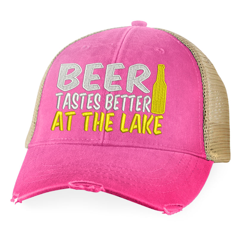 Beer Tastes Better At The Lake Hat