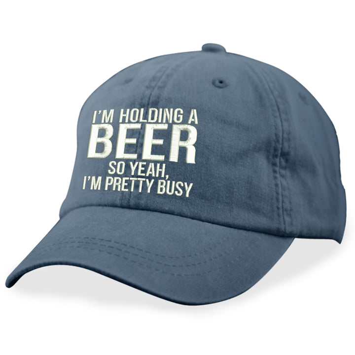 I'm Holding A Beer Hat