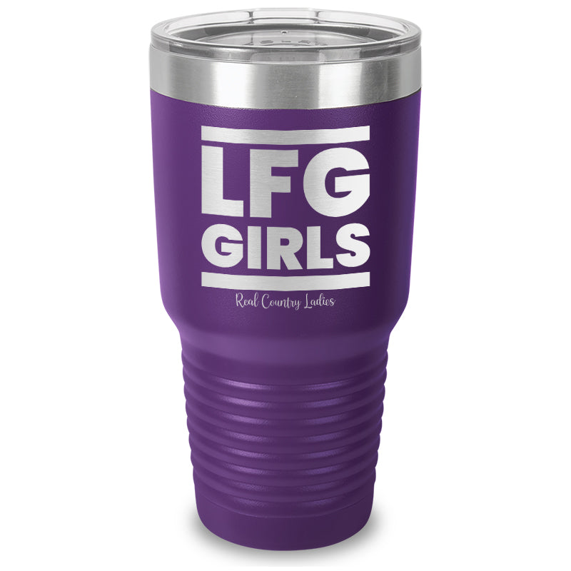 LFG Girls Laser Etched Tumbler