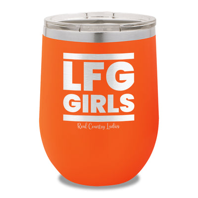 LFG Girls 12oz Stemless Wine Cup