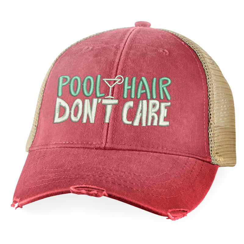 Pool Hair Don't Care Hat