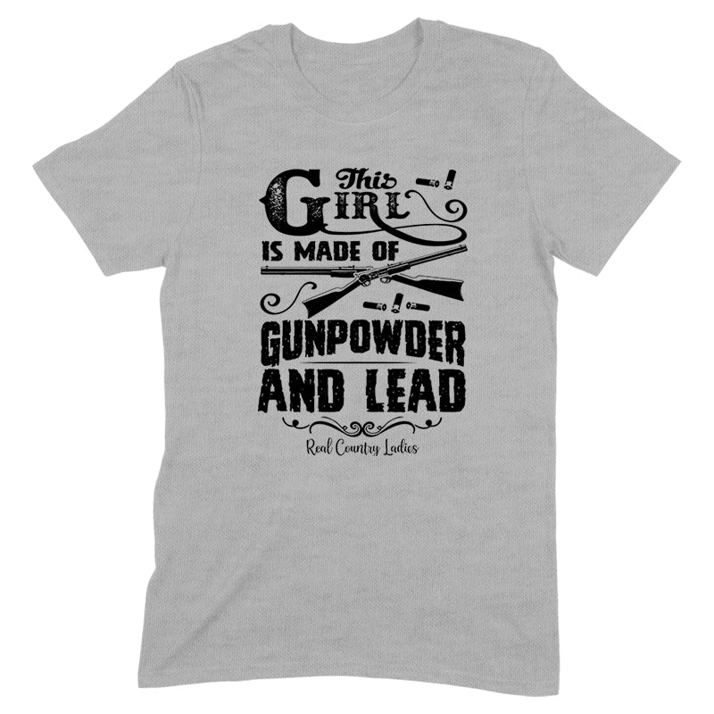 Gunpowder And Lead Black Print Front Apparel