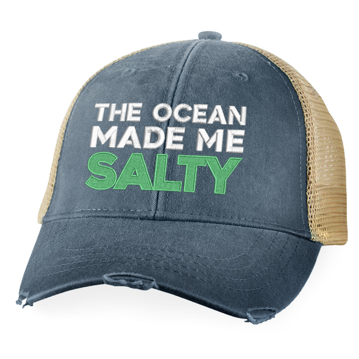 The Ocean Made Me Salty Hat