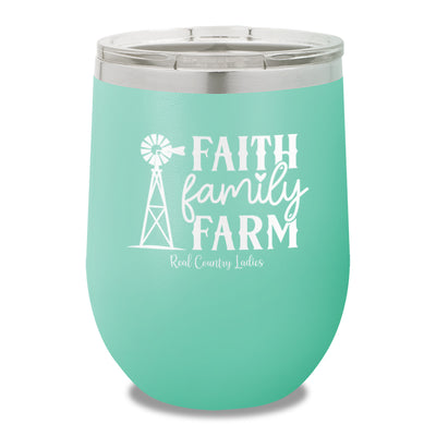 Faith Family Farm 12oz Stemless Wine Cup