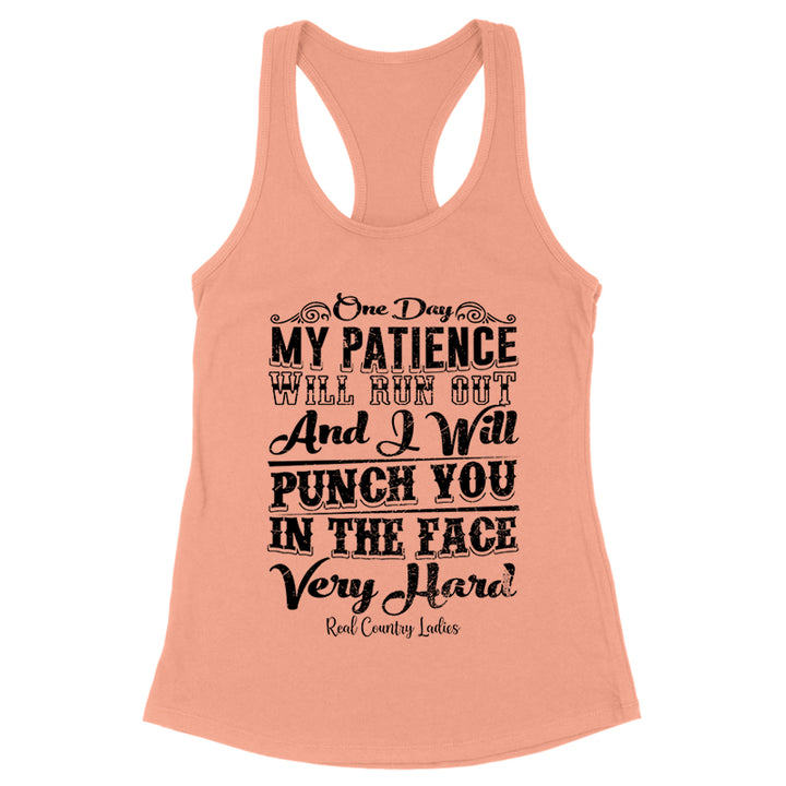 Punch You In The Face Black Print Front Apparel