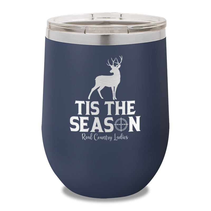 Tis The Season 12oz Stemless Wine Cup