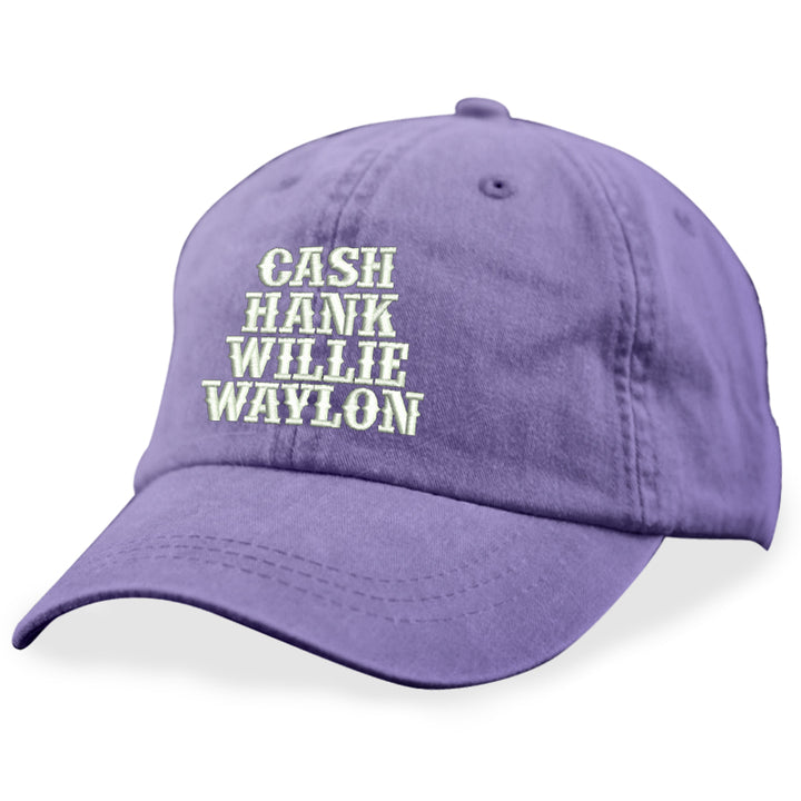 Cash Hank Willie Waylon Hat