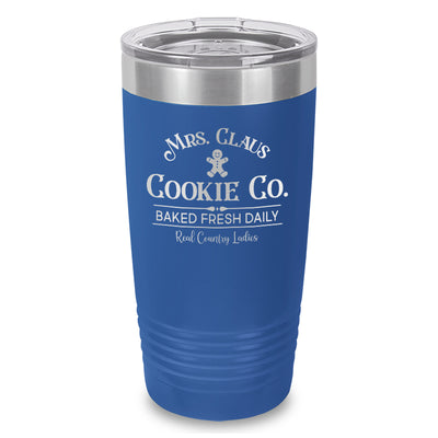 Mrs. Claus Cookie Company Laser Etched Tumbler