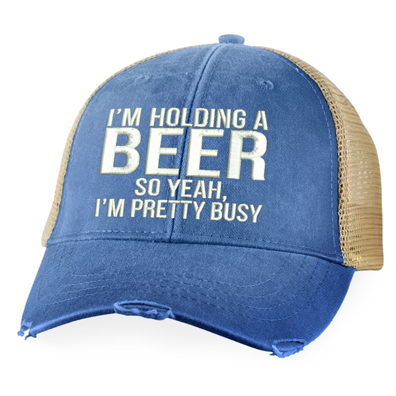 I'm Holding A Beer Hat