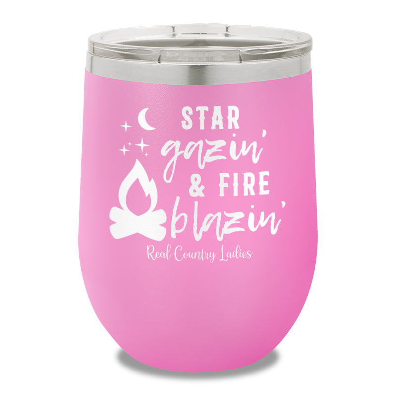 Star Gazin And Fire Blazin Stemless Wine Cup