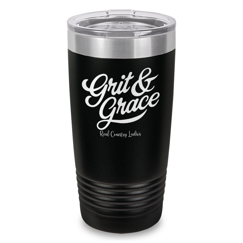 Grit And Grace Laser Etched Tumbler