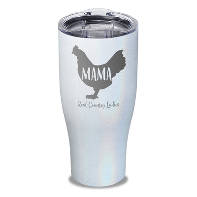 Mama Hen Laser Etched Tumbler