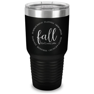 Falling For Deals | Fall Laser Etched Tumbler