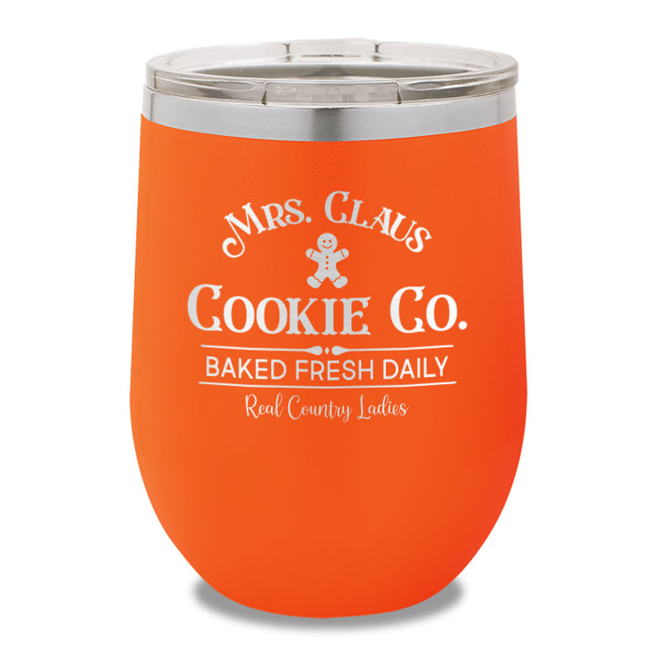 Mrs. Claus Cookie Company 12oz Stemless Wine Cup