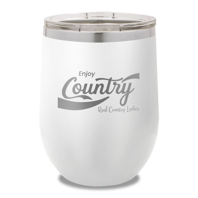 Enjoy Country 12oz Stemless Wine Cup