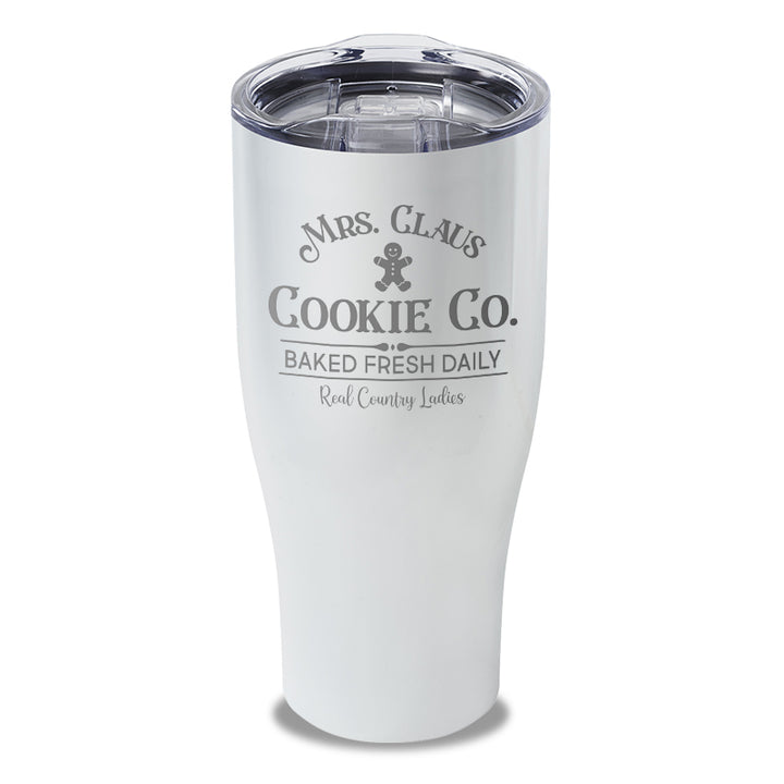 Mrs. Claus Cookie Company Laser Etched Tumbler