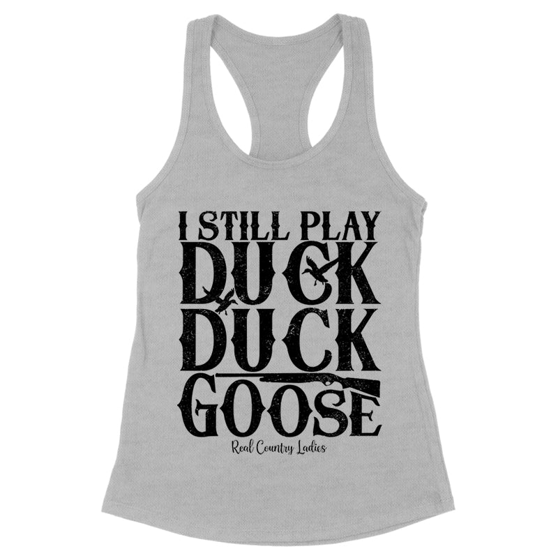 Duck Duck Duck The Goose Black Print Front Apparel