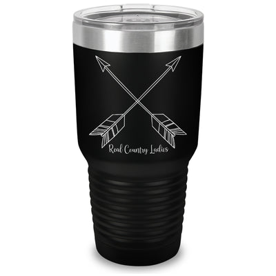 Cute Arrows Laser Etched Tumbler