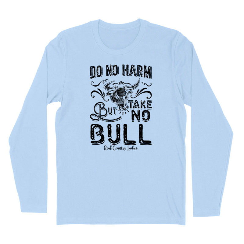 Take No Bull Black Print Hoodies & Long Sleeves