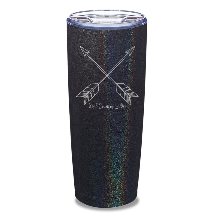 Cute Arrows Laser Etched Tumbler