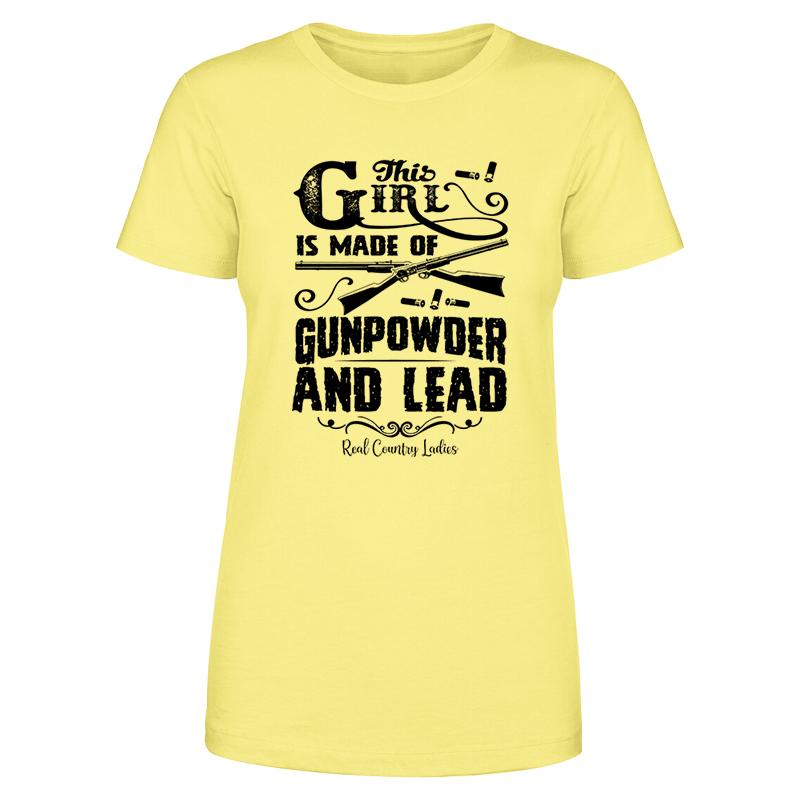 Gunpowder And Lead Black Print Front Apparel