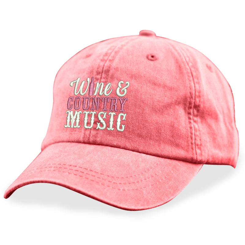 Wine And Country Music Hat