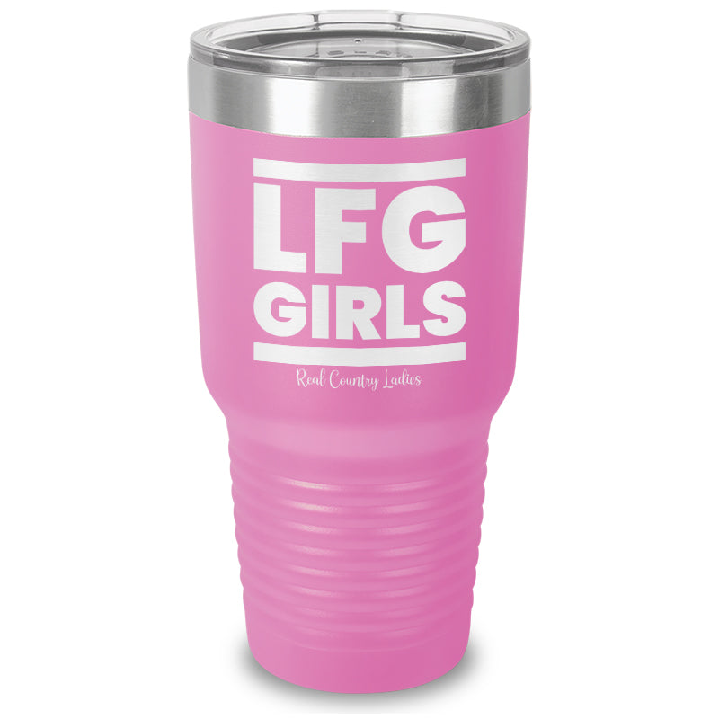 LFG Girls Laser Etched Tumbler