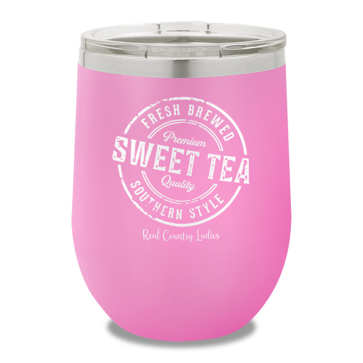 Fresh Brewed Sweet Tea 12oz Stemless Wine Cup