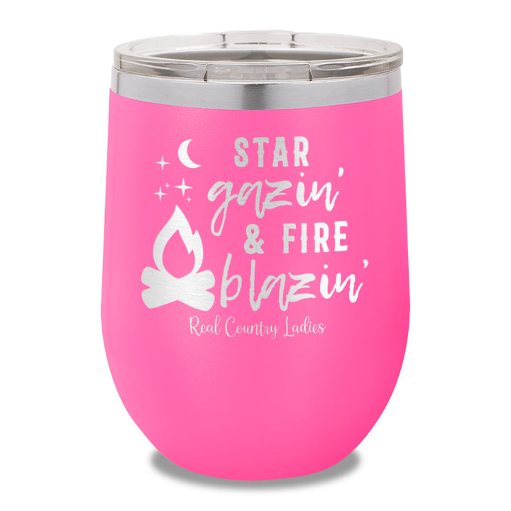 Star Gazin And Fire Blazin Stemless Wine Cup