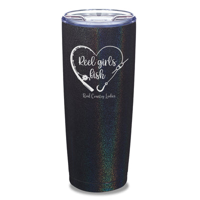 Reel Girls Fish Laser Etched Tumbler