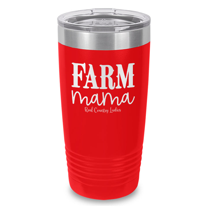 Farm Mama Laser Etched Tumbler